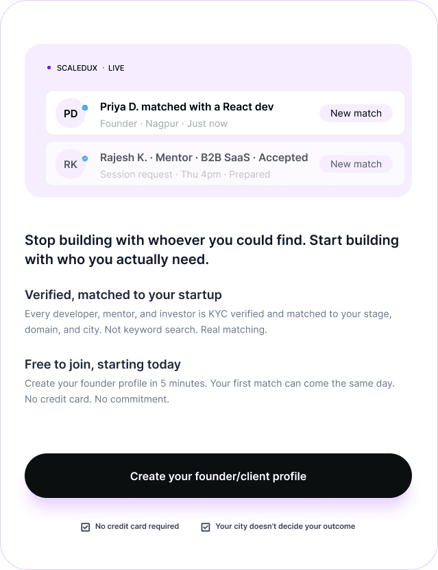 Join as founder